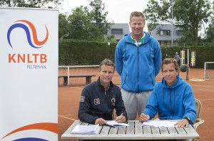 Ondertekening overeenkomst tussen de KNLTB en FOCUS tennis academy